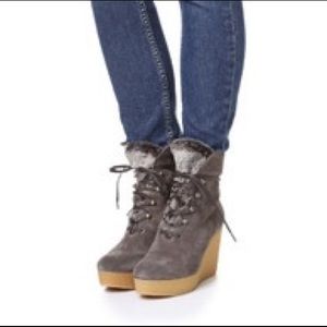 Coclico Nagy Shepard Lace-up wedge